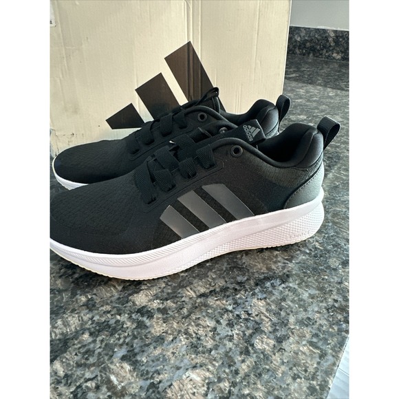 adidas Women's Edge Lux 6  Running Shoes. New Size 6.5. Black, White - Picture 2 of 6